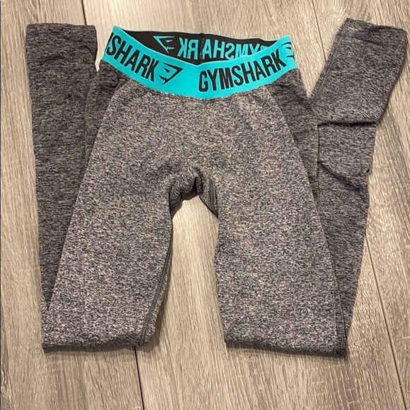 Gymshark Pants - Gymshark Charcoal Flex Leggings